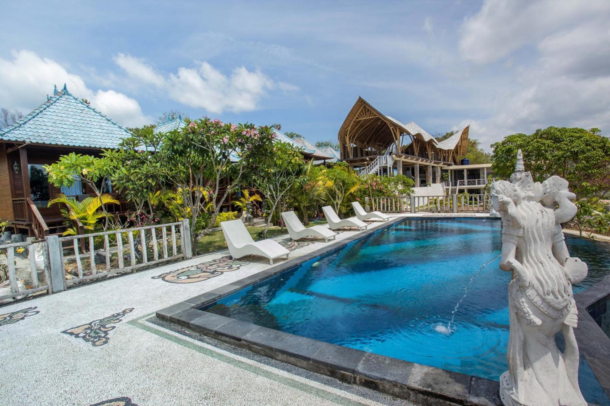 Tawe Ocean Blue Villa Lembongan Nusa Lembongan Eksteriør bilde